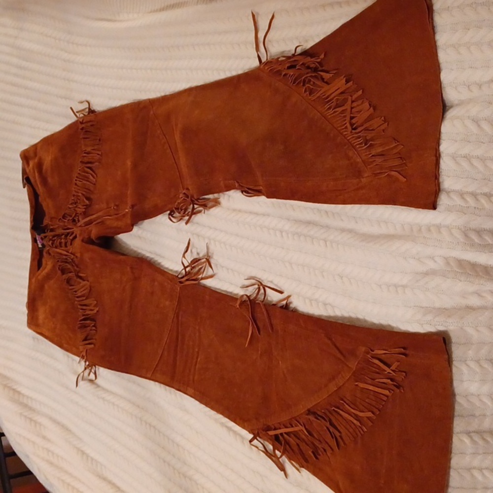 Suede Pants - image 1